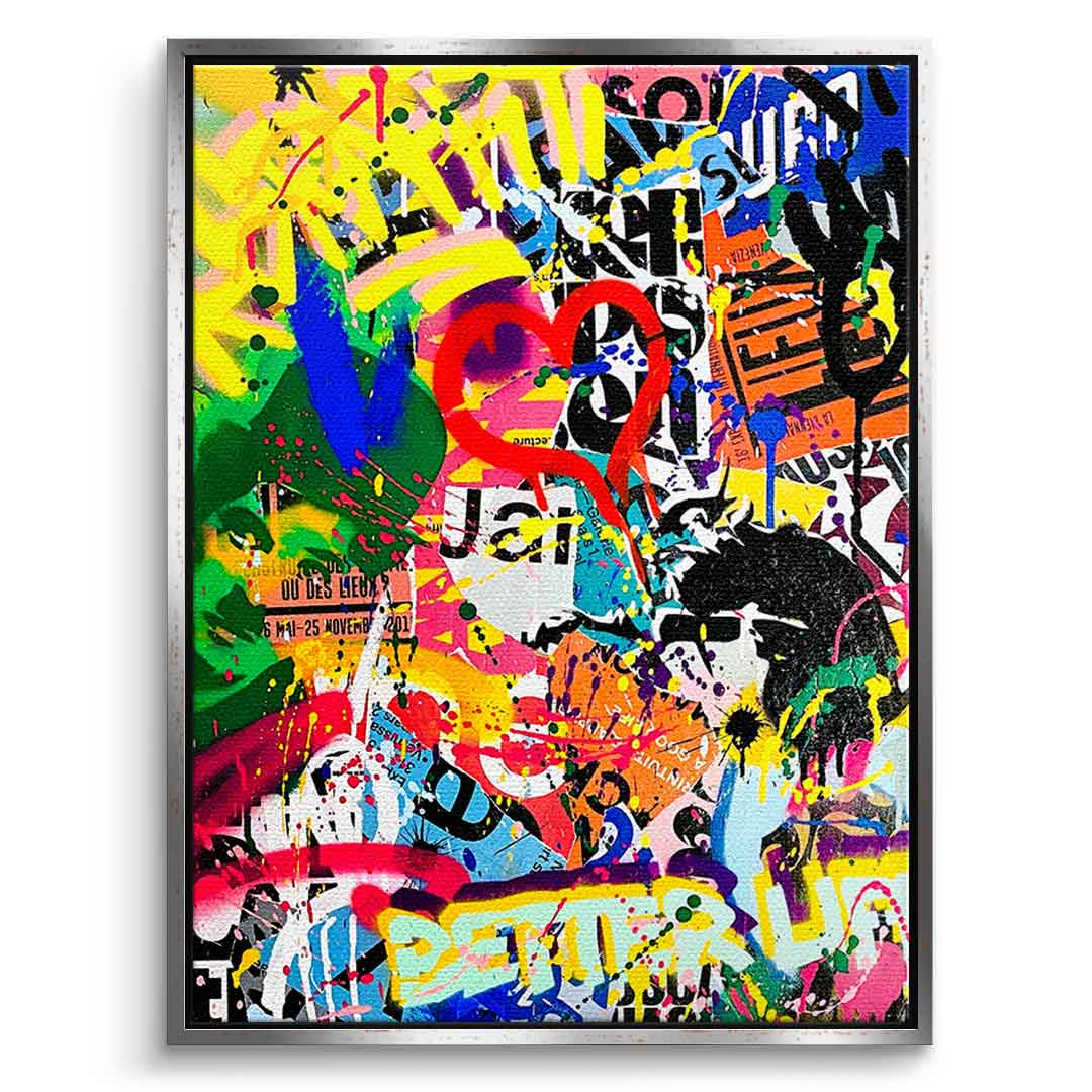 Pop graffiti