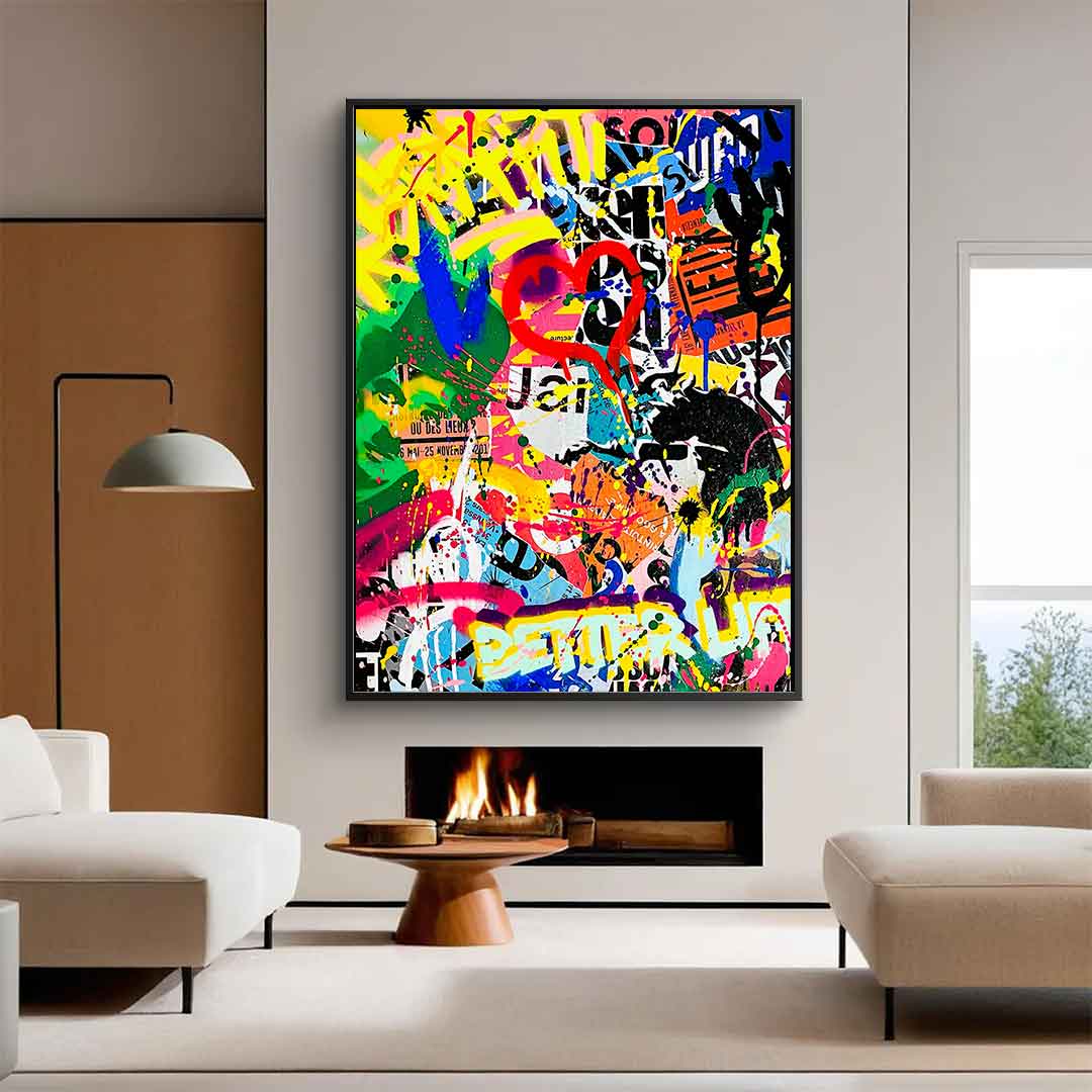 Pop graffiti