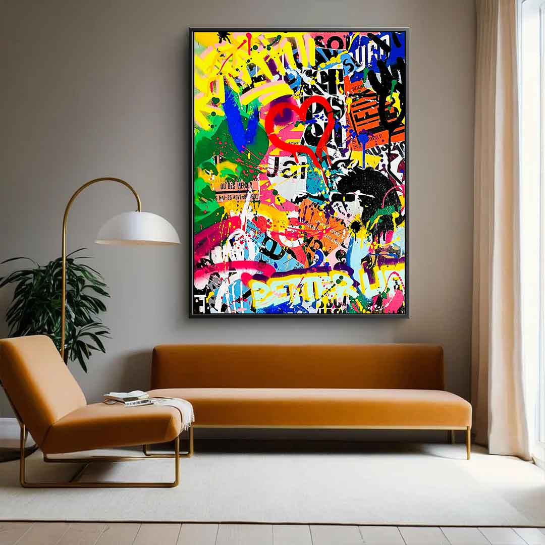 Pop graffiti