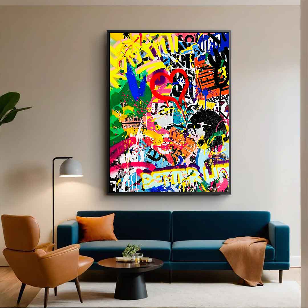 Pop graffiti