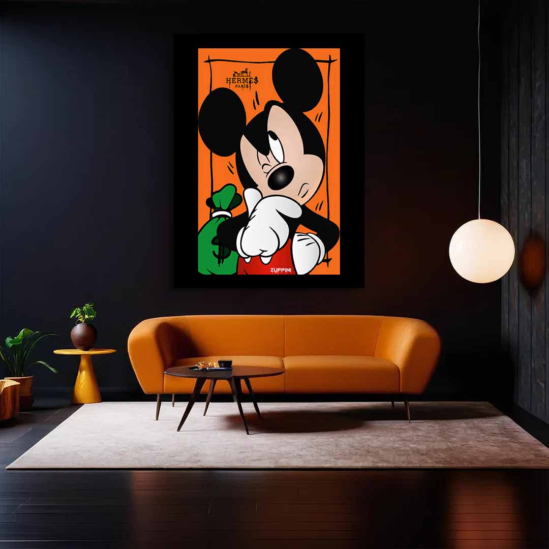 Thinking Mickey