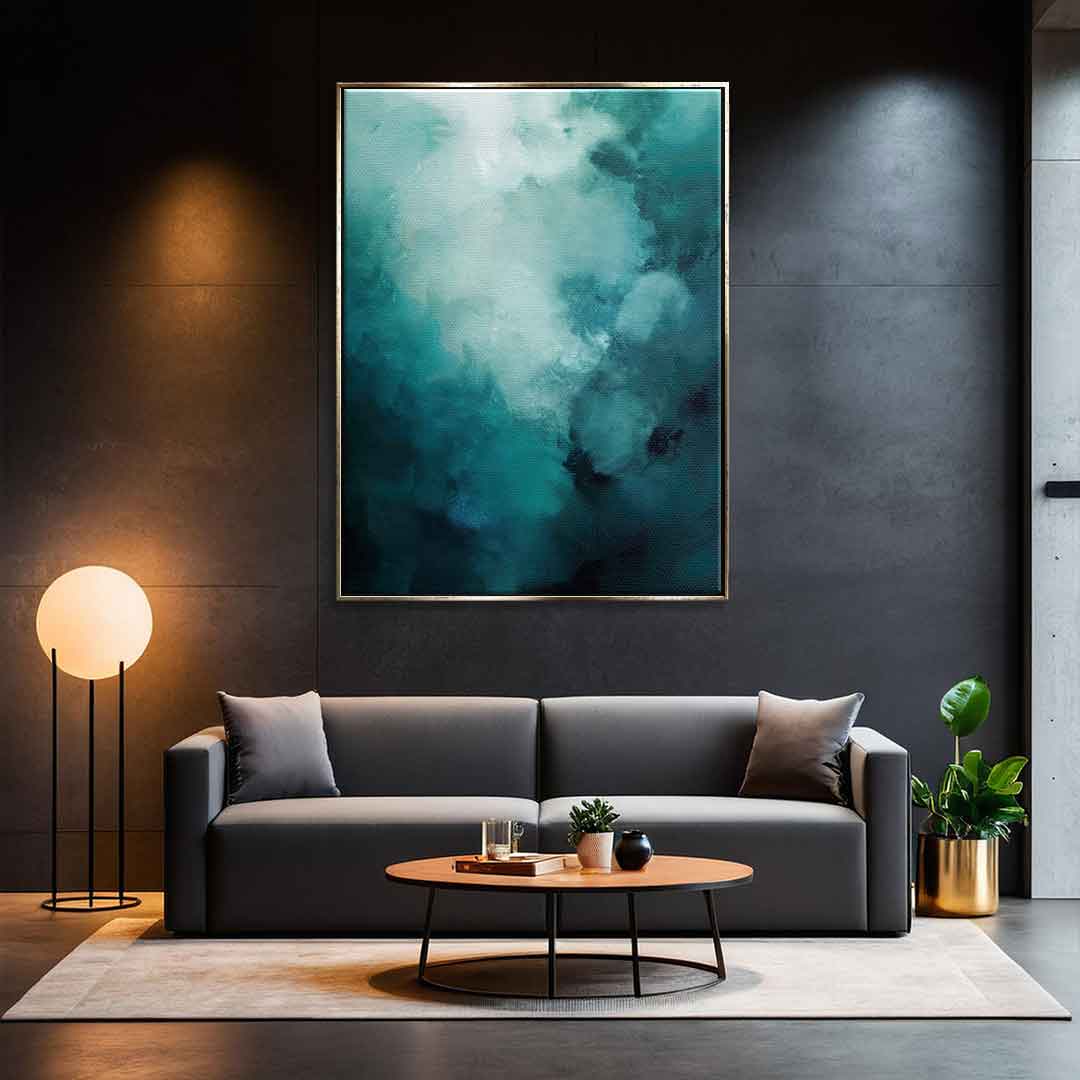 Misty Teal Abyss