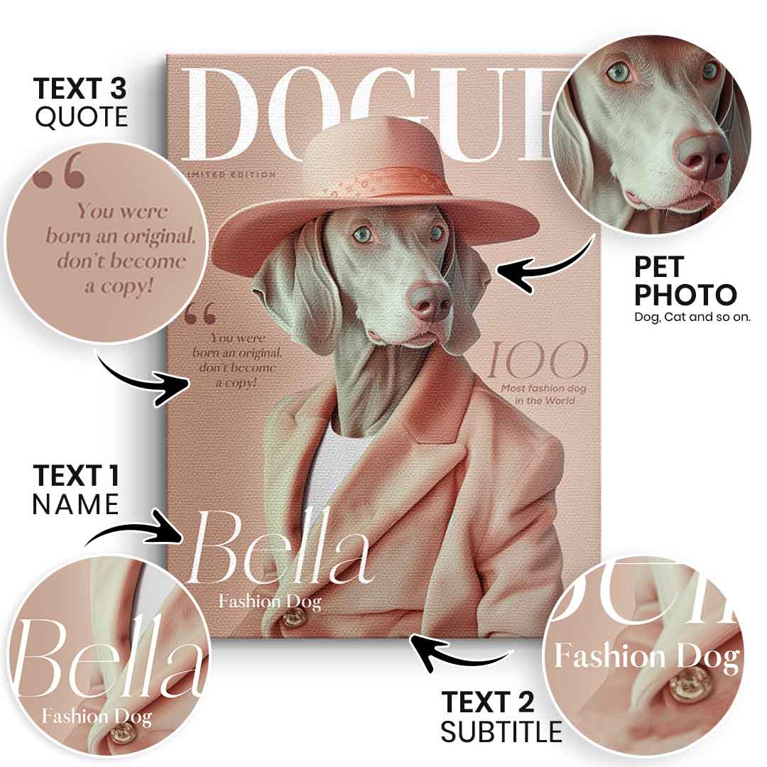 Magazin cover - dogue