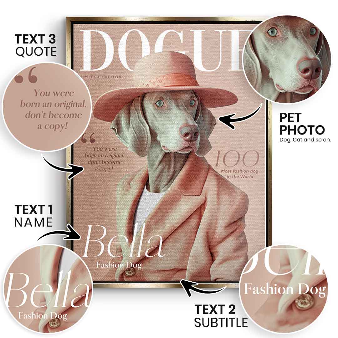 Magazin cover - dogue