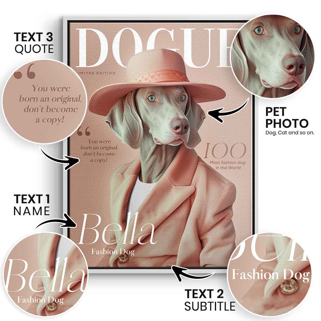 Magazin cover - dogue