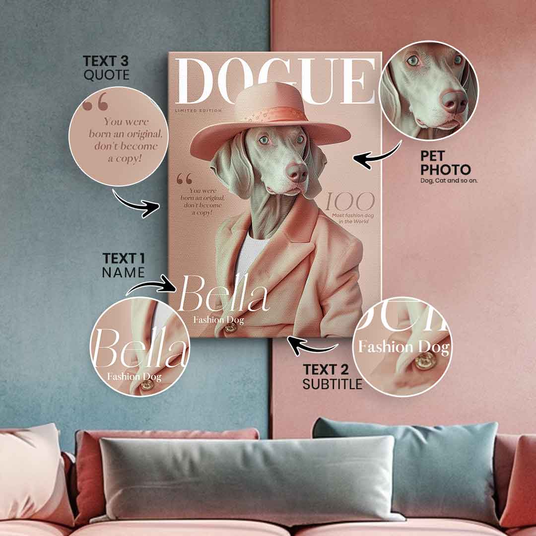 Magazin cover - dogue