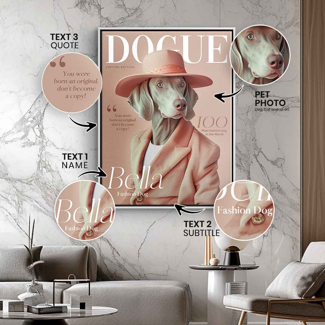 Magazin cover - dogue