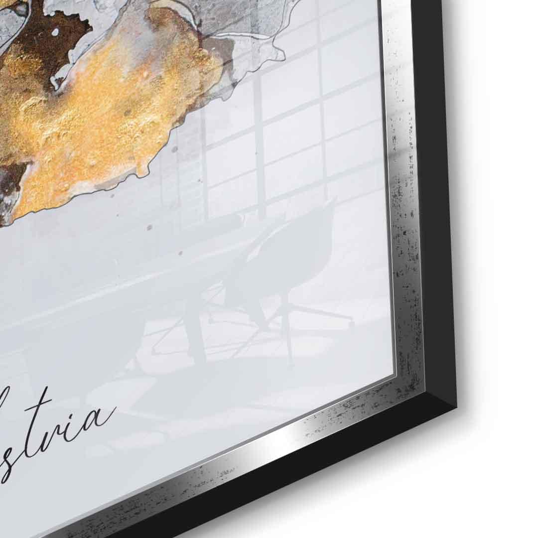 Abstract Countries - Austria - Acrylglas