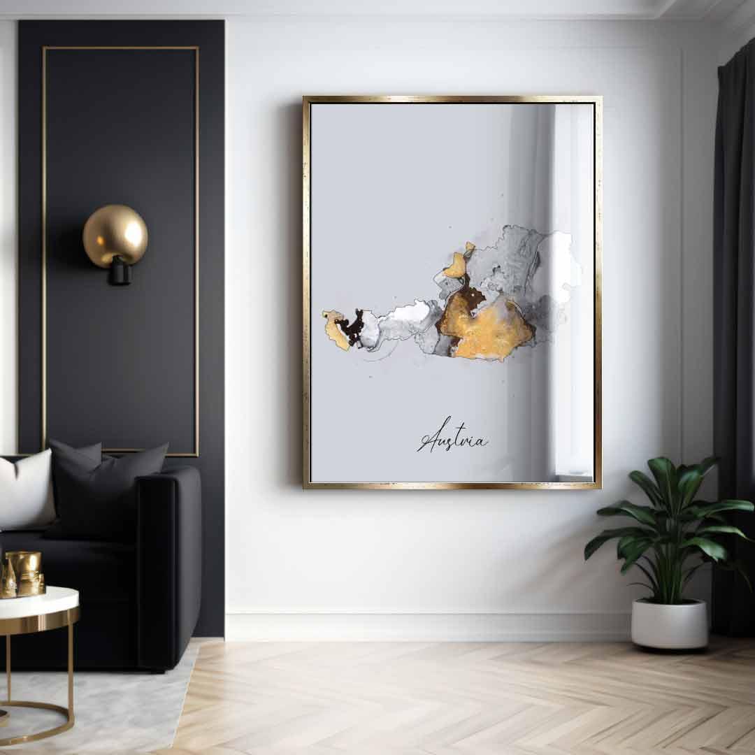 Abstract Countries - Austria - Acrylglas