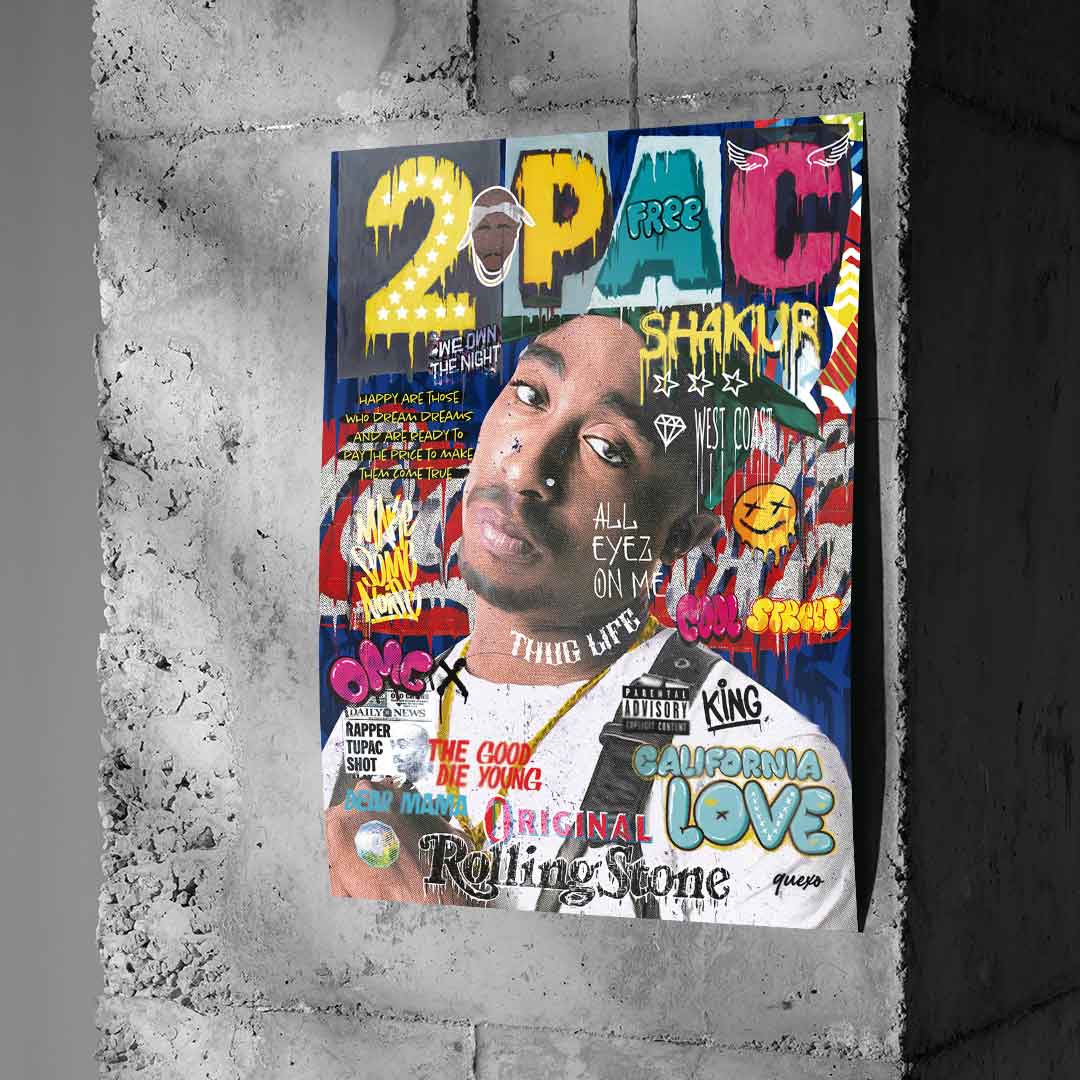 2pac - poster