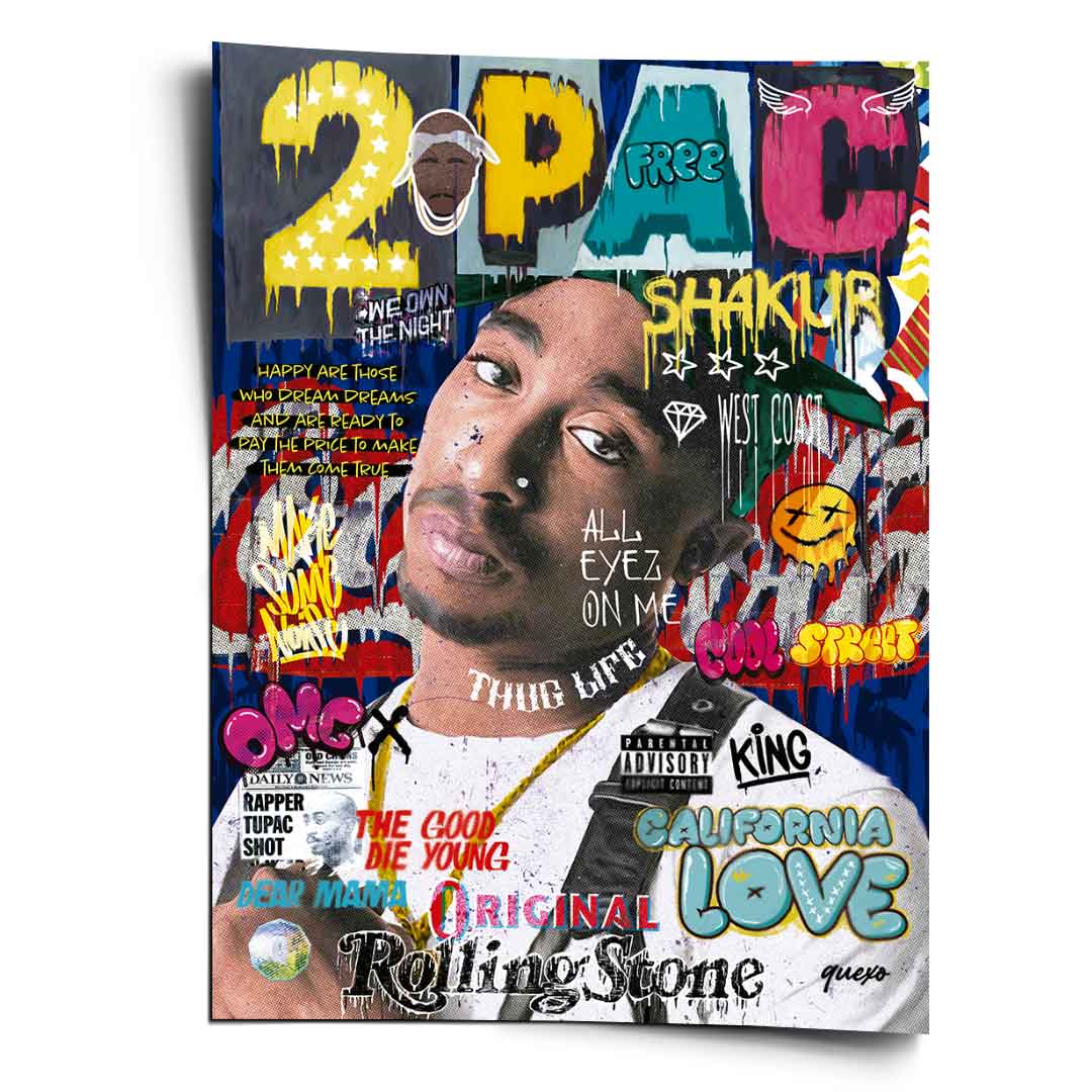 2pac - poster