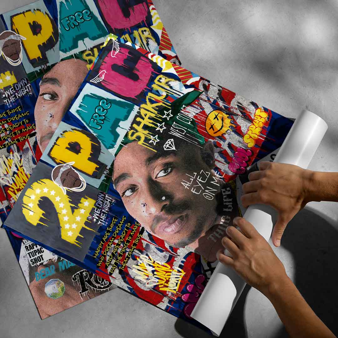 2pac - poster