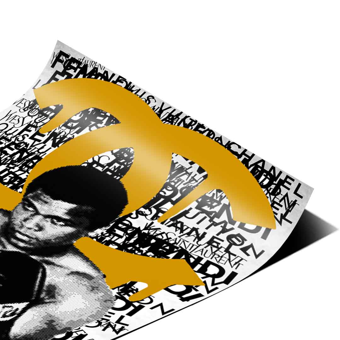 Ali Brand (orange) - poster