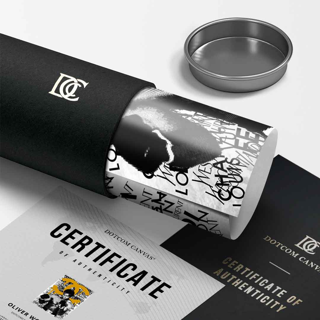 Ali Brand (orange) - poster