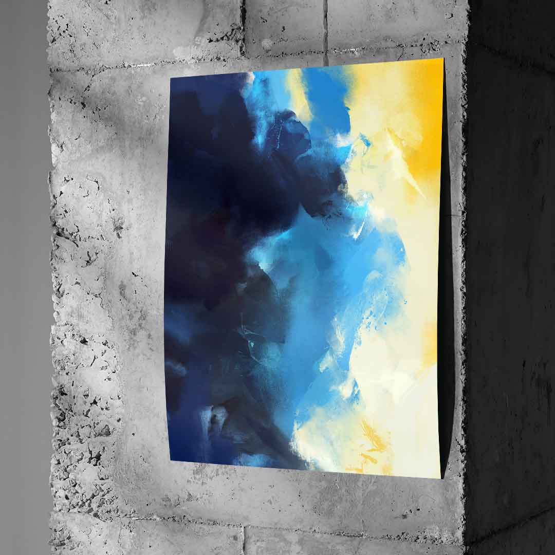 A letter to blue - poster