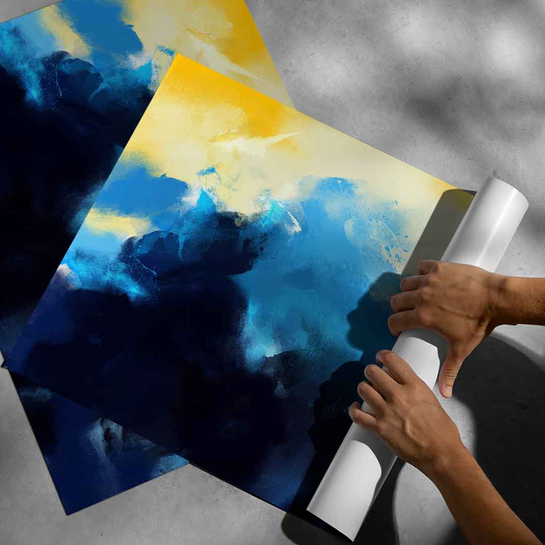 A letter to blue - poster