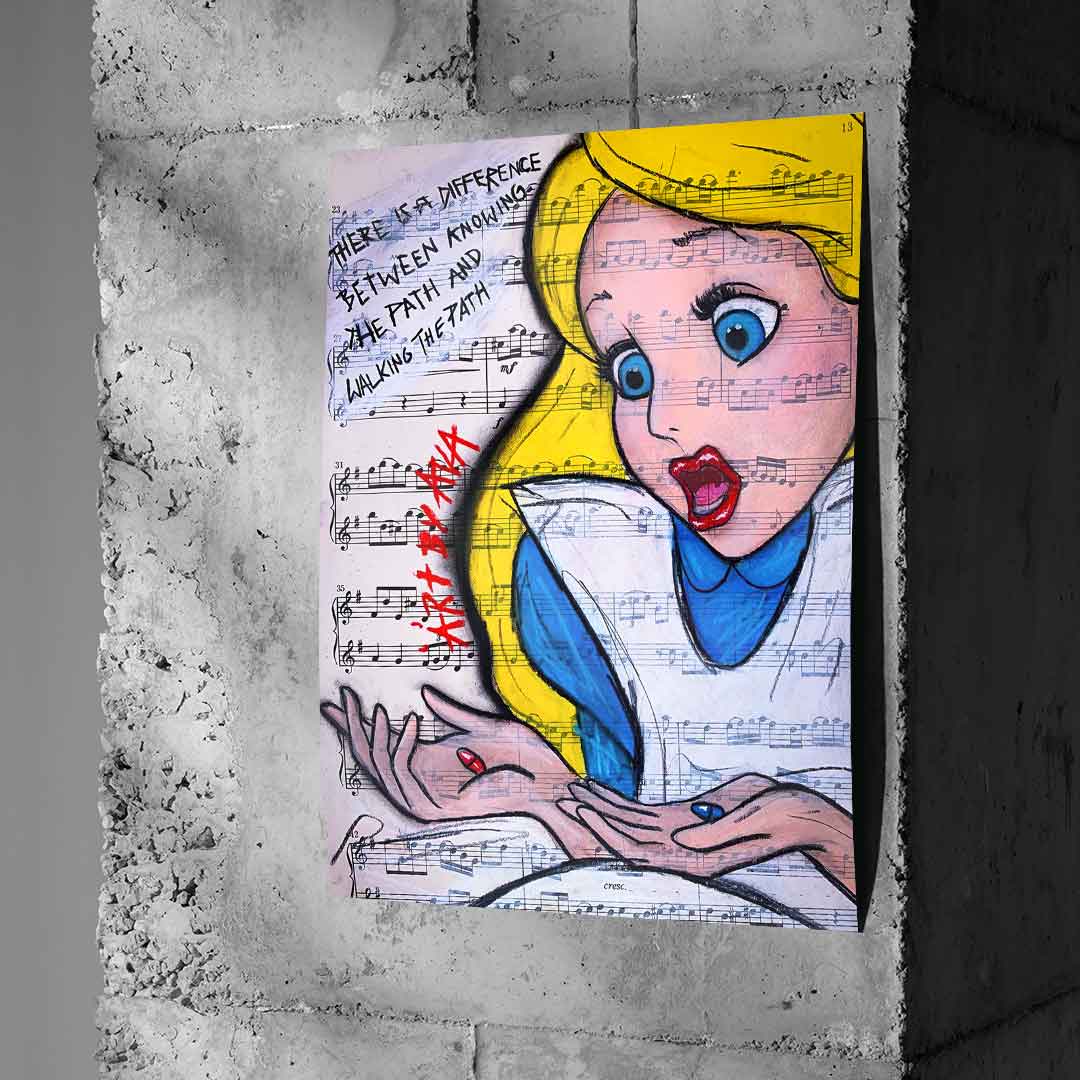 Alice Red and Blue - Poster