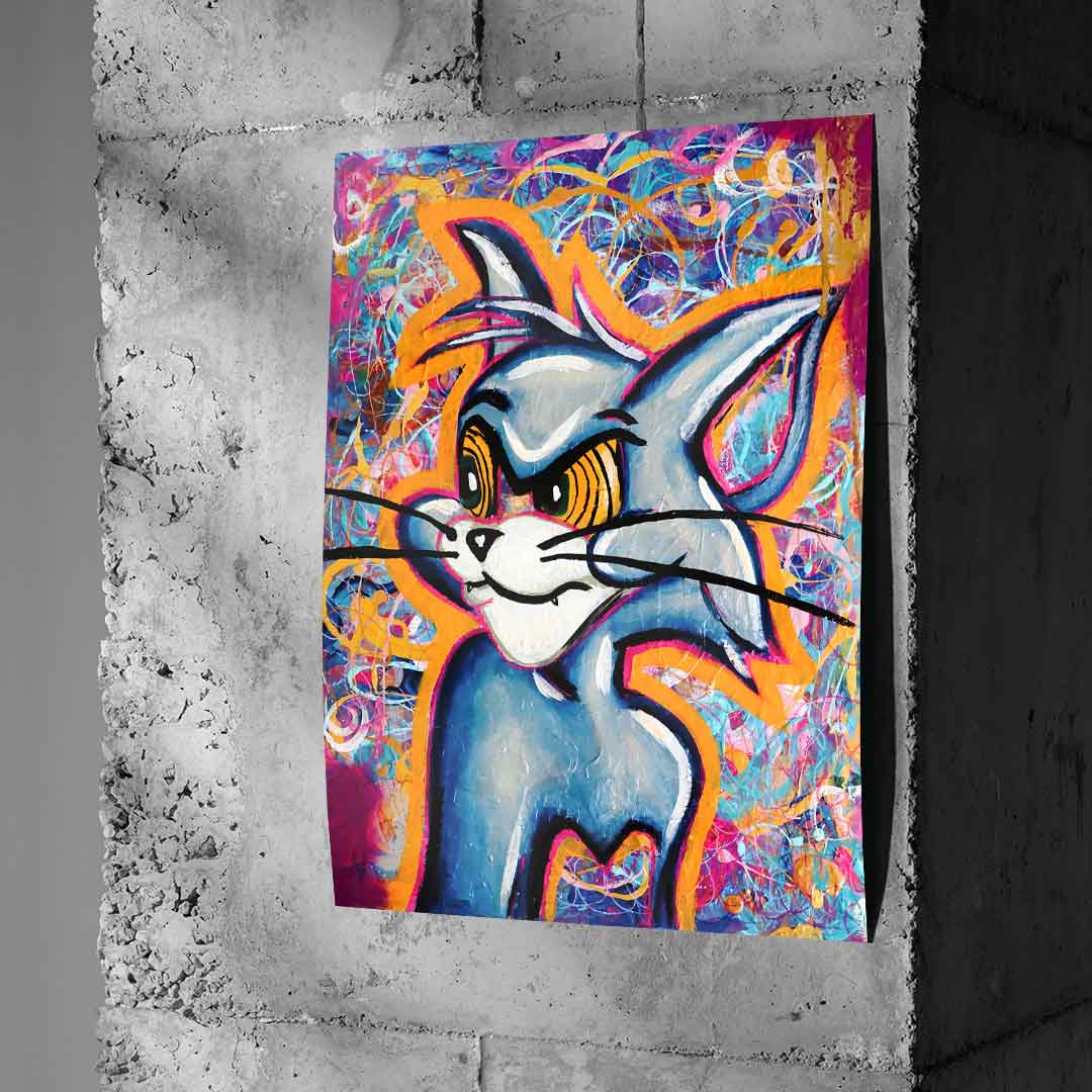 Angry Cat poster