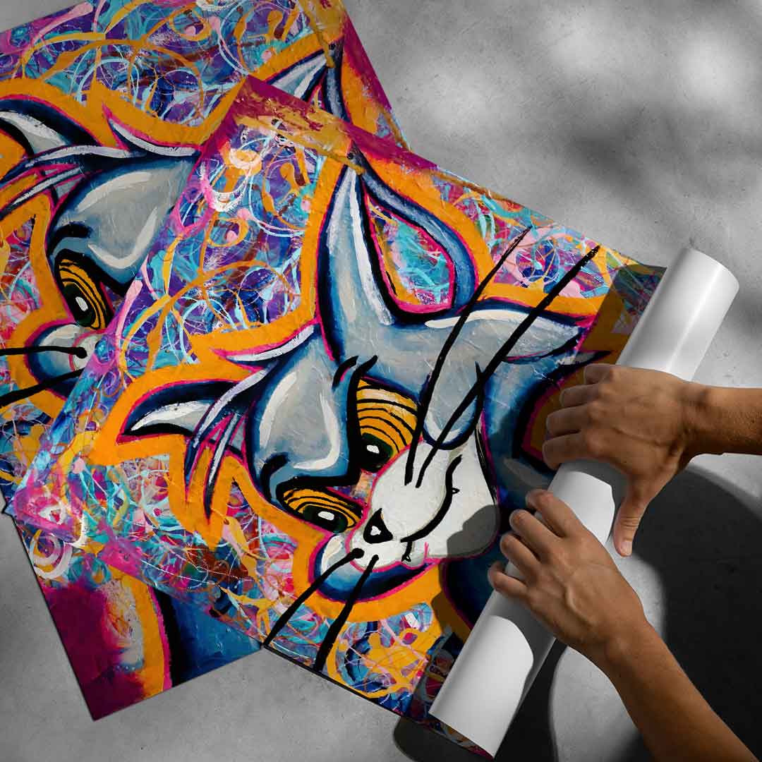 Angry Cat poster