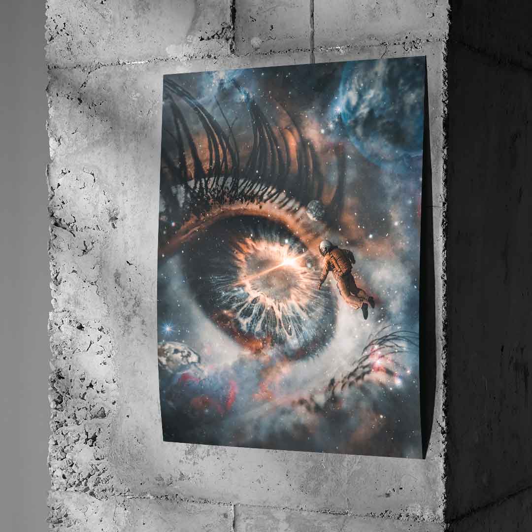 Eye of knowledge - poster