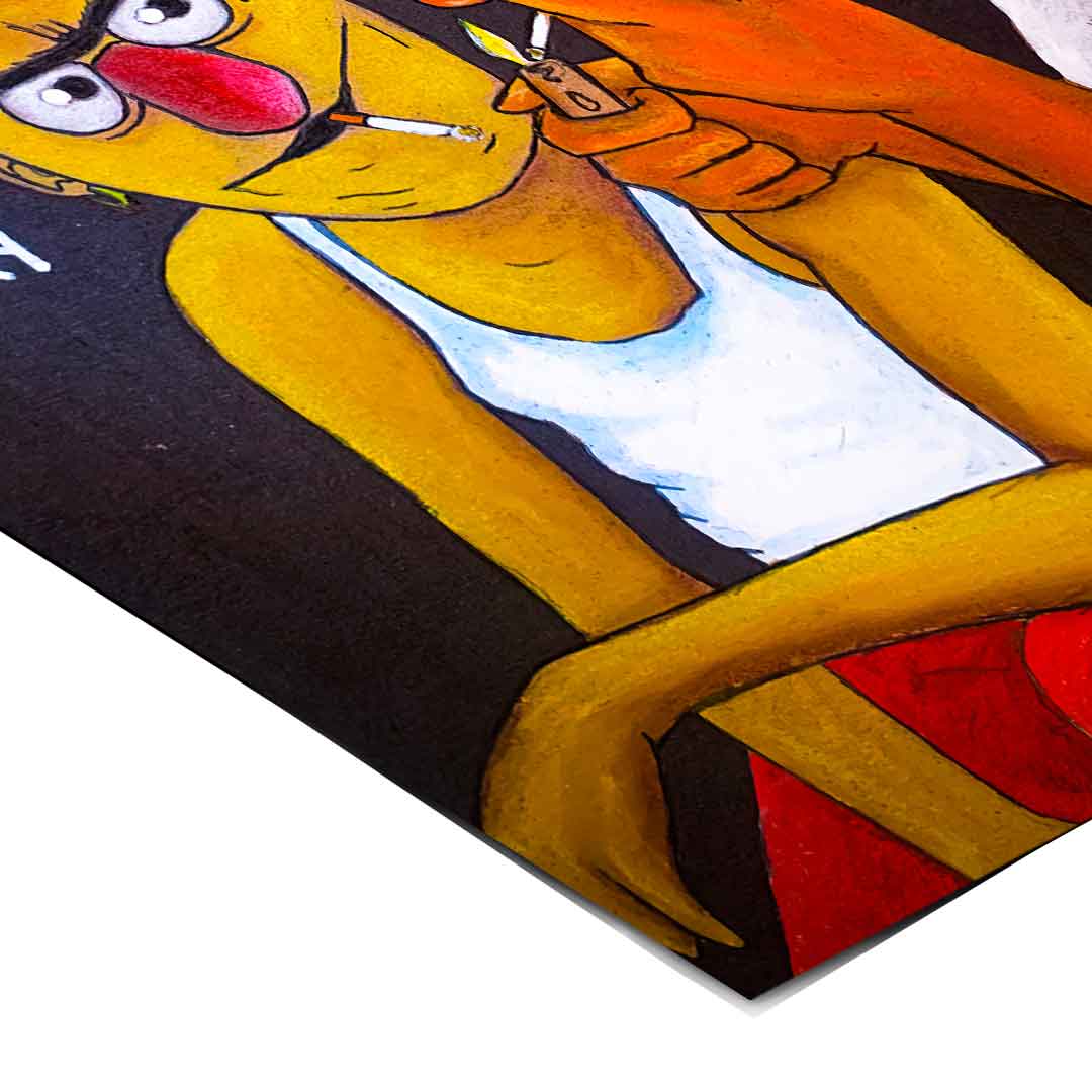 Badass Ernie and Bert - poster