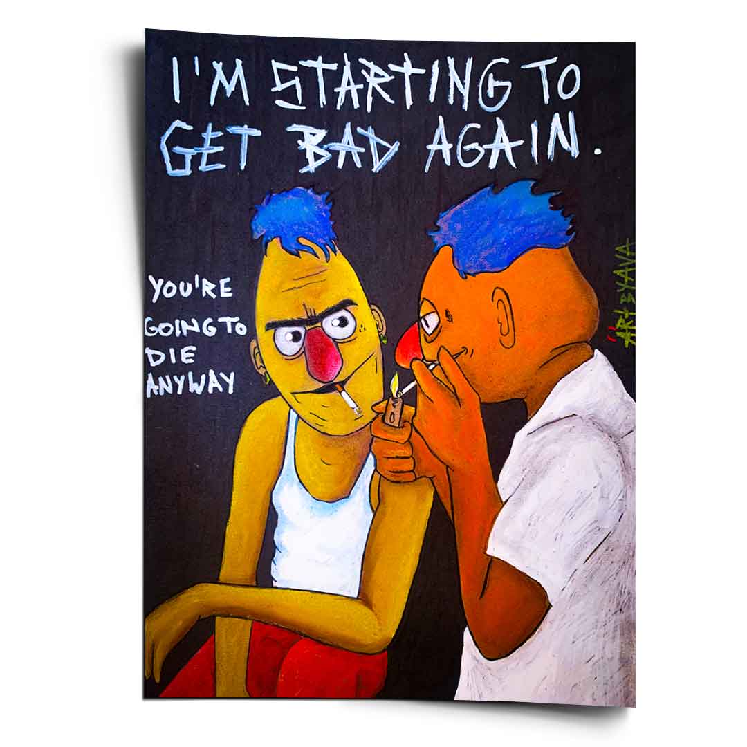 Badass Ernie and Bert - poster