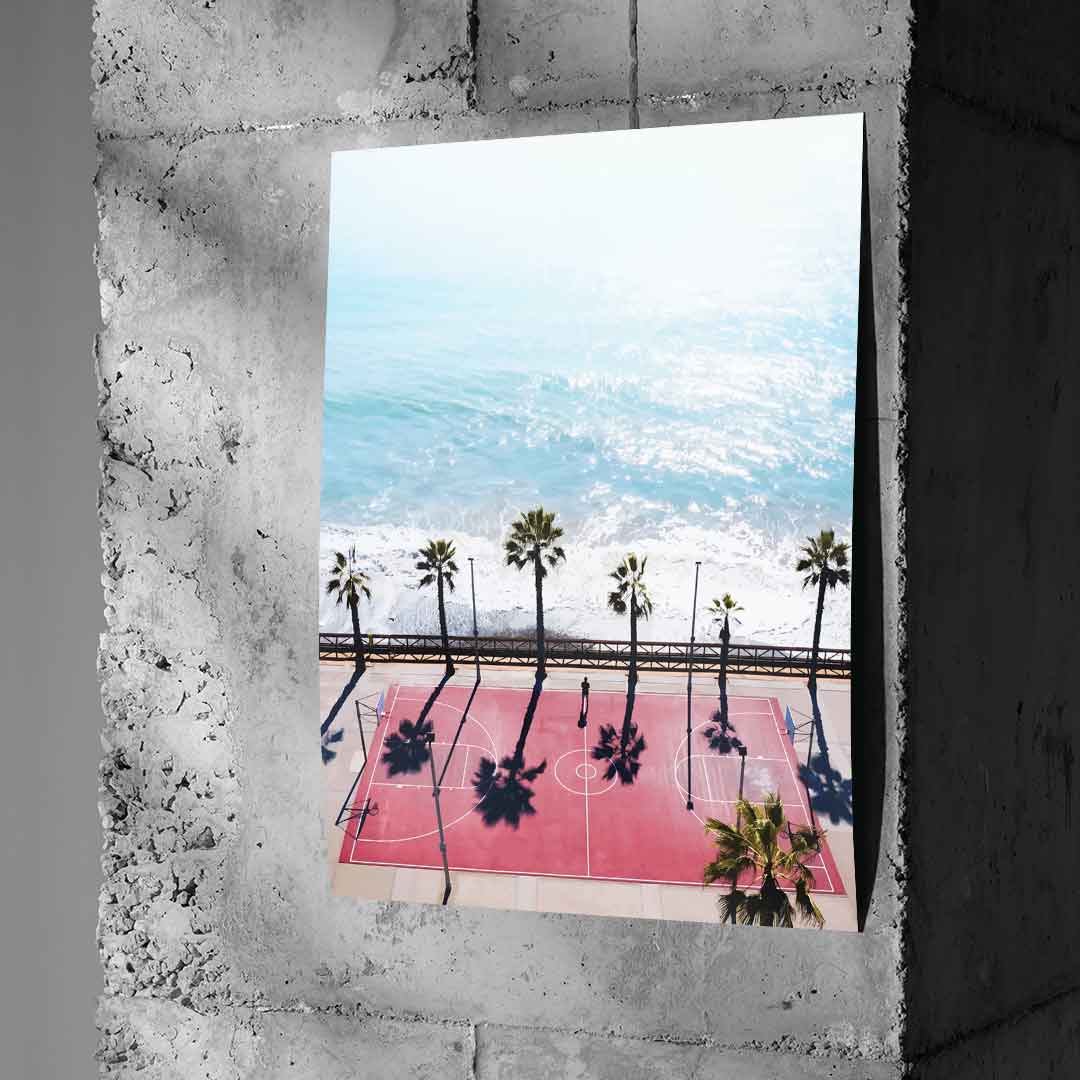 Basketball Court - poster