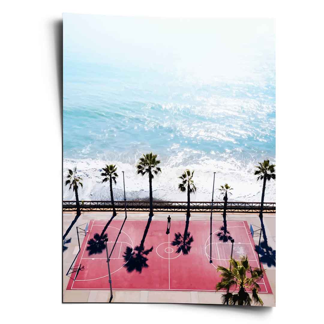 Basketball Court - poster