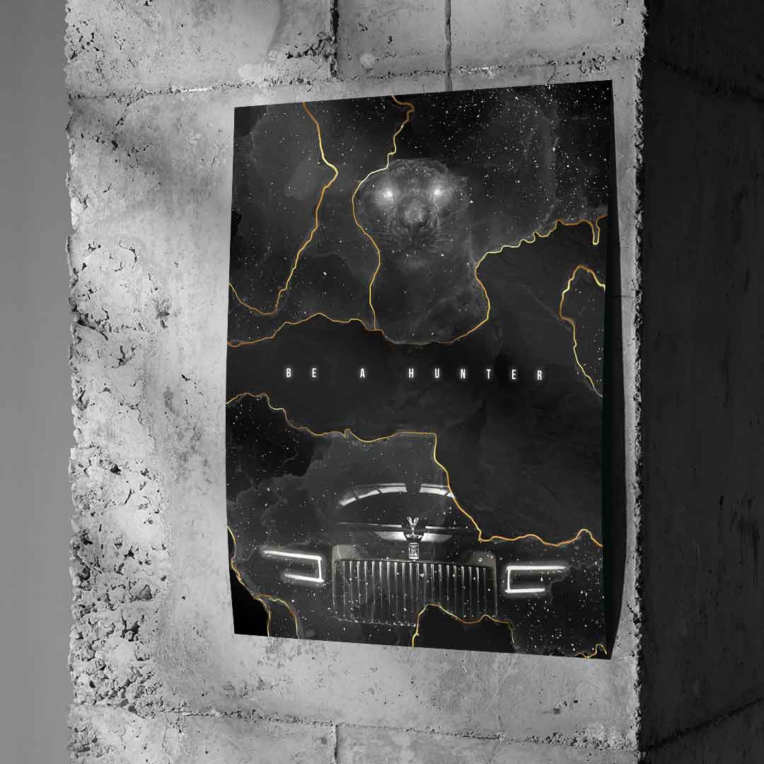 Be a hunter - poster