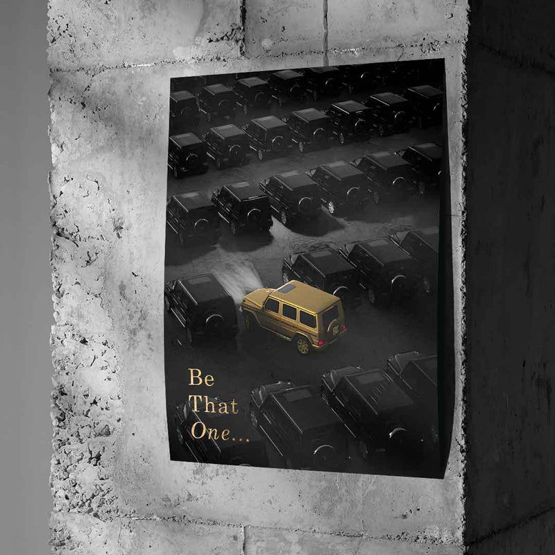 Be that one - poster