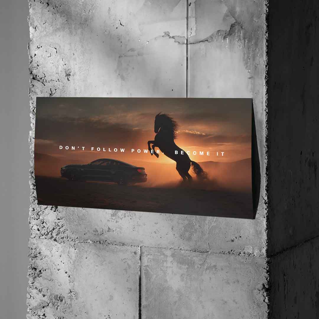 Become Power ( Ford Mustang ) - Poster