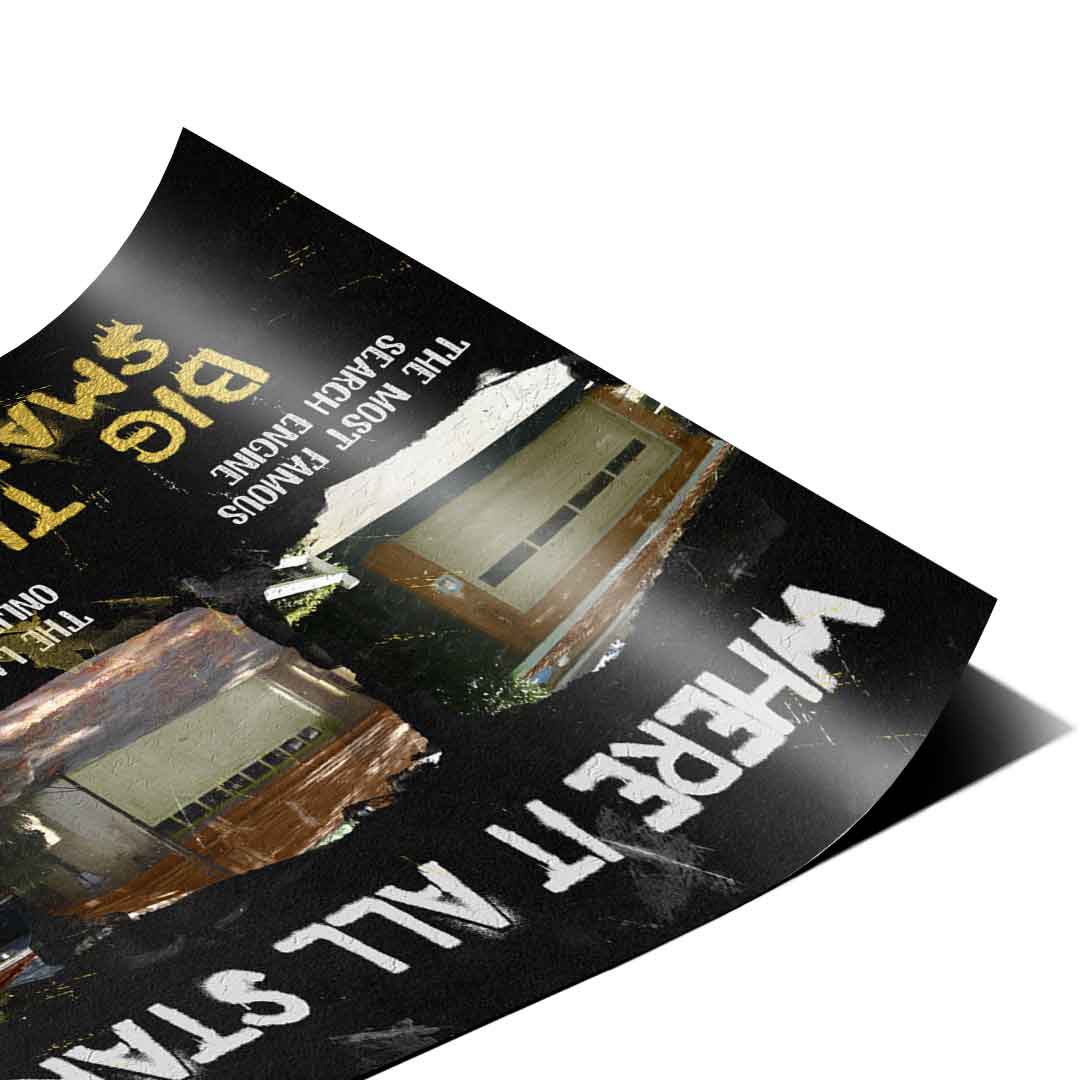 Big Things Have Small starting - poster