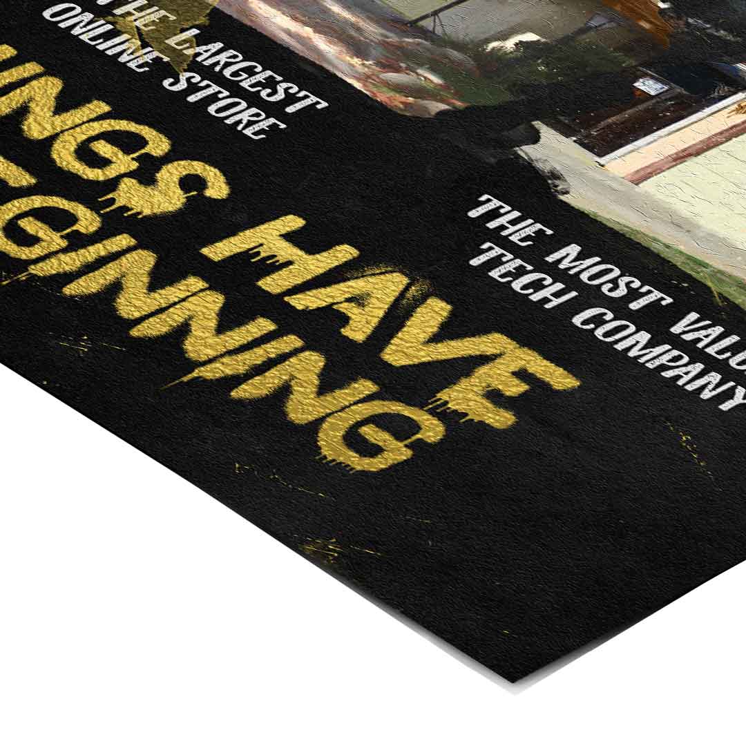 Big Things Have Small starting - poster