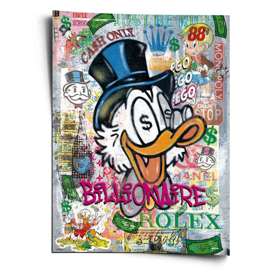 Billionaire Scrooge - Poster – Vorderseite