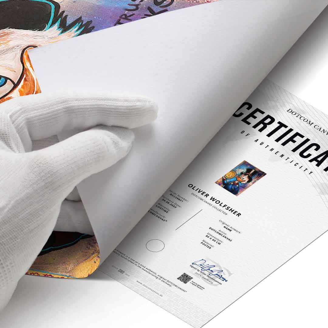Bitcoin Duck - poster