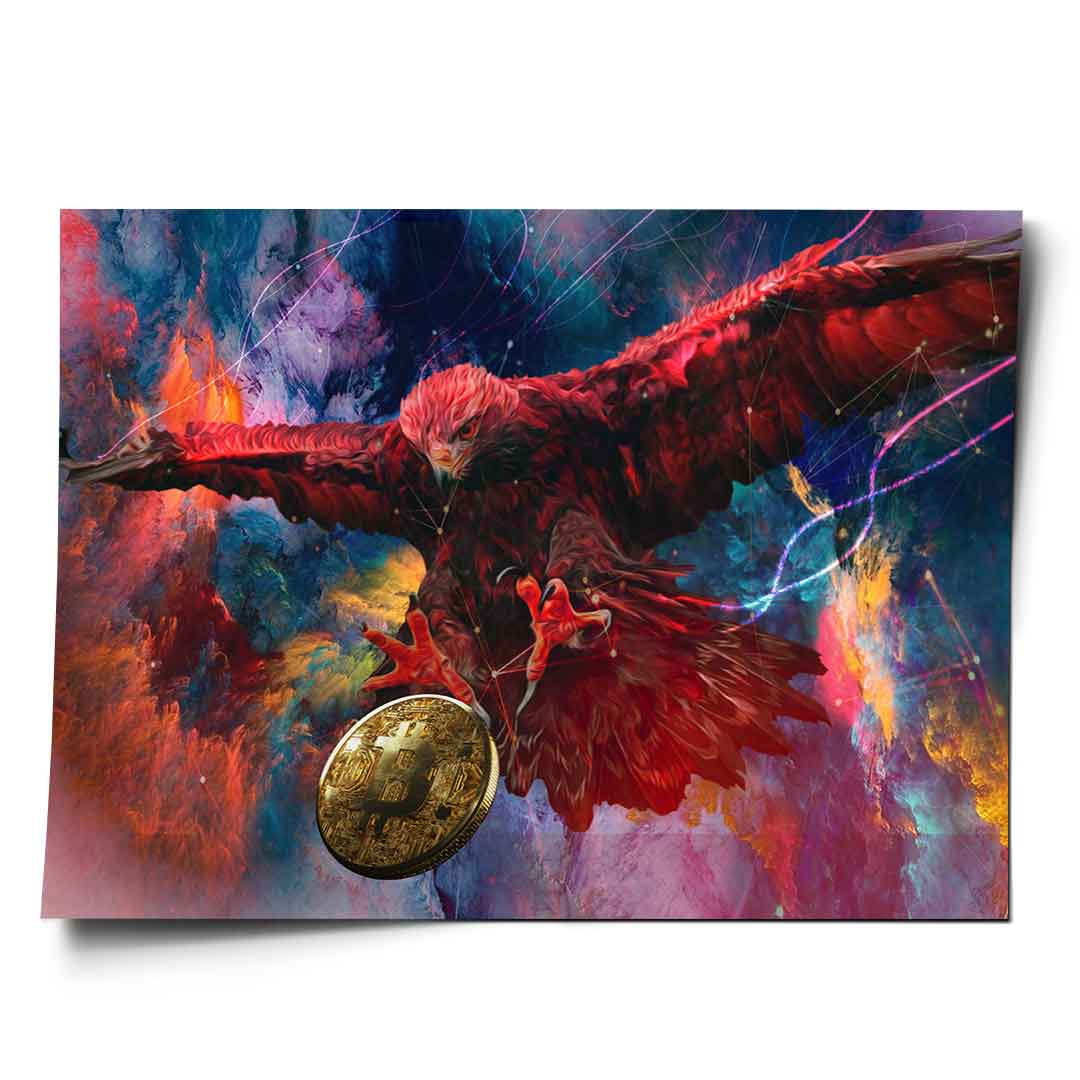 Bitcoin Eagle - poster