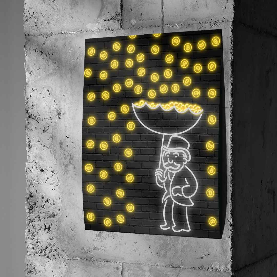 Bitcoin Rain - poster