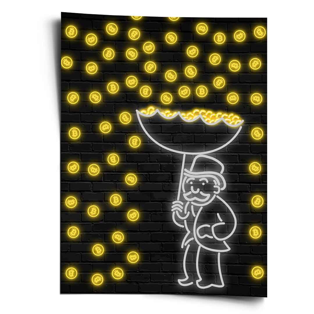 Bitcoin Rain - poster