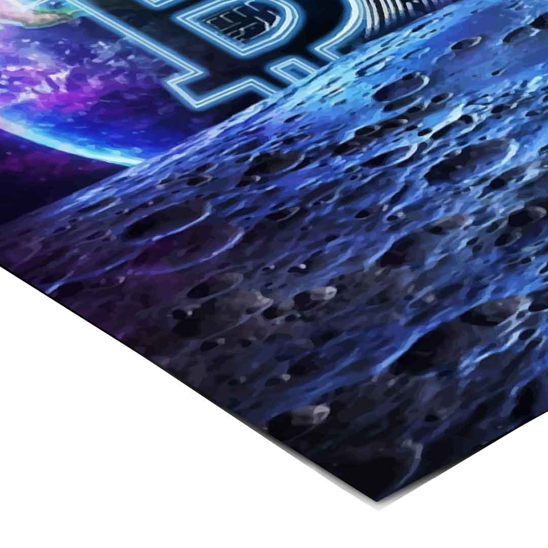 Bitcoin Sunset - poster