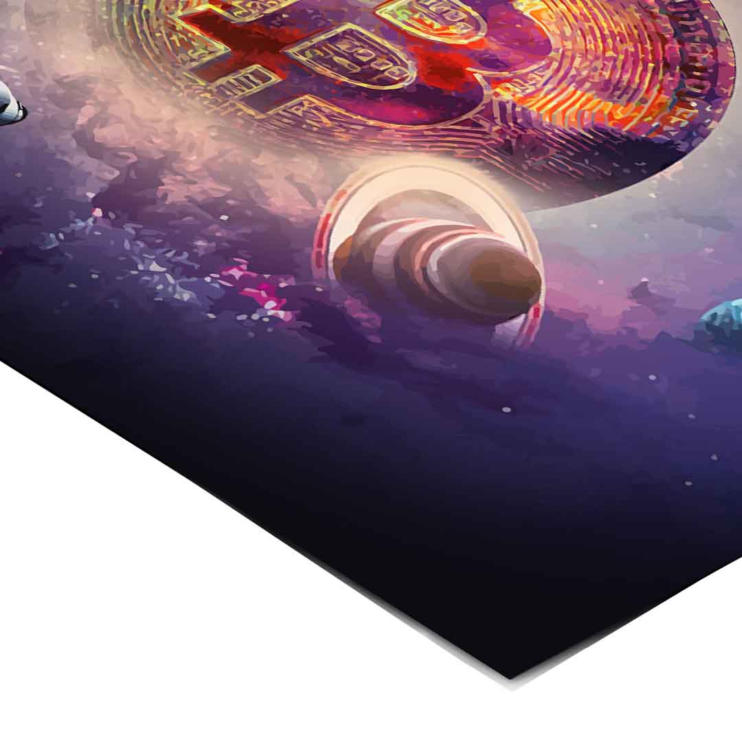Bitcoin universe - poster
