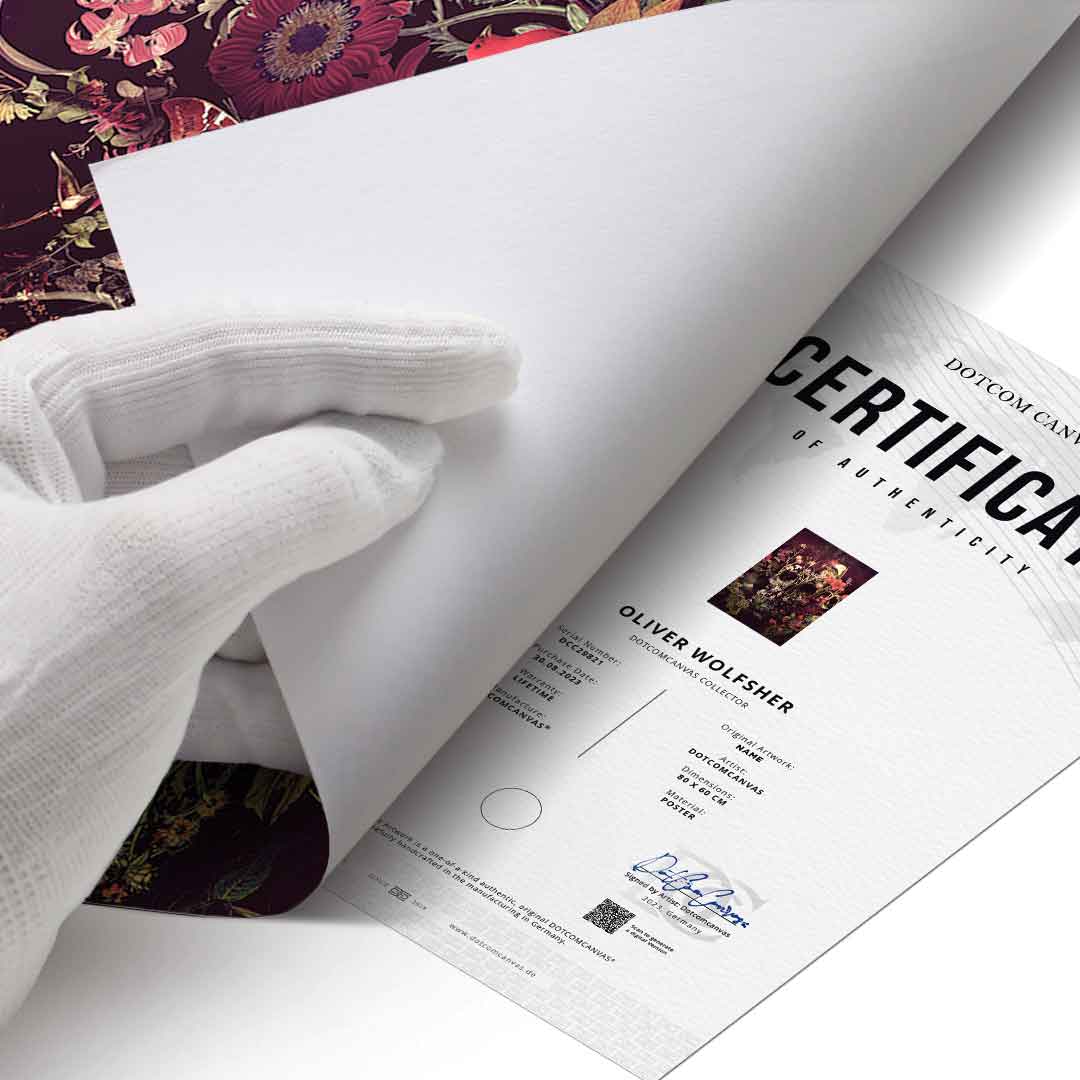 Bloom Skull - Poster