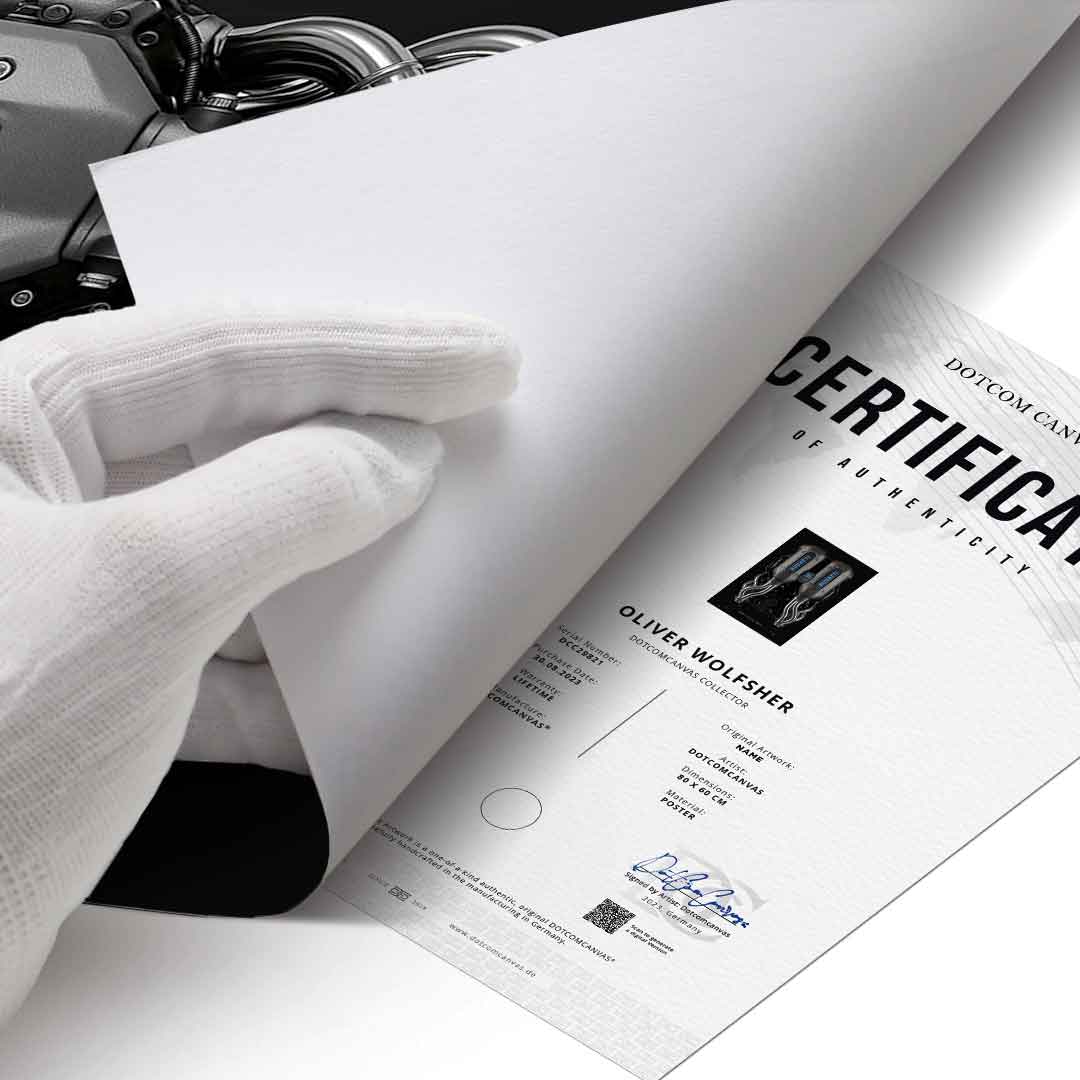 Bugatti Engine - poster
