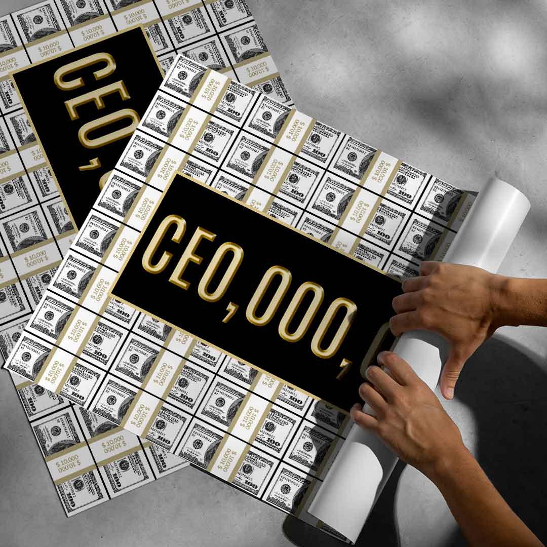 CEO,000,000 posters