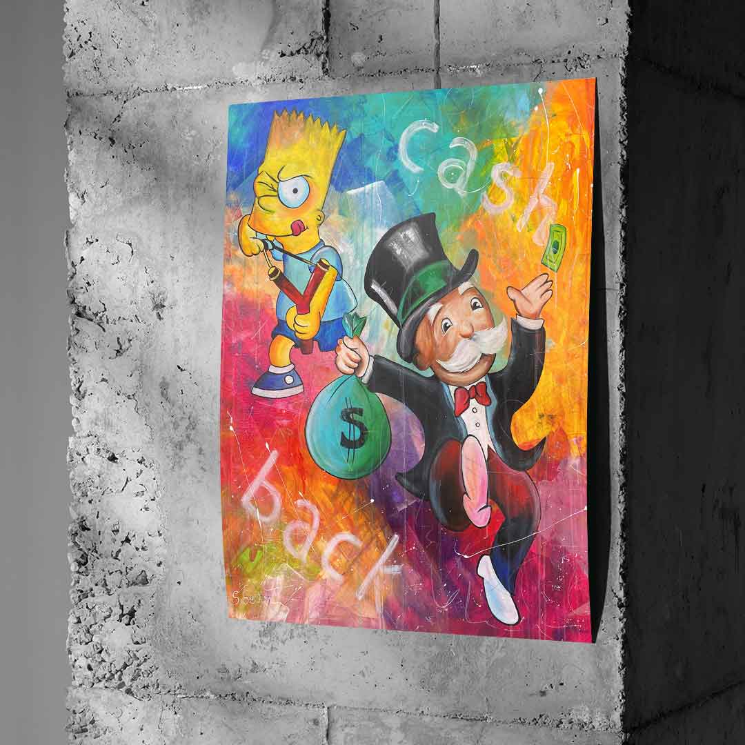 Cash back - poster