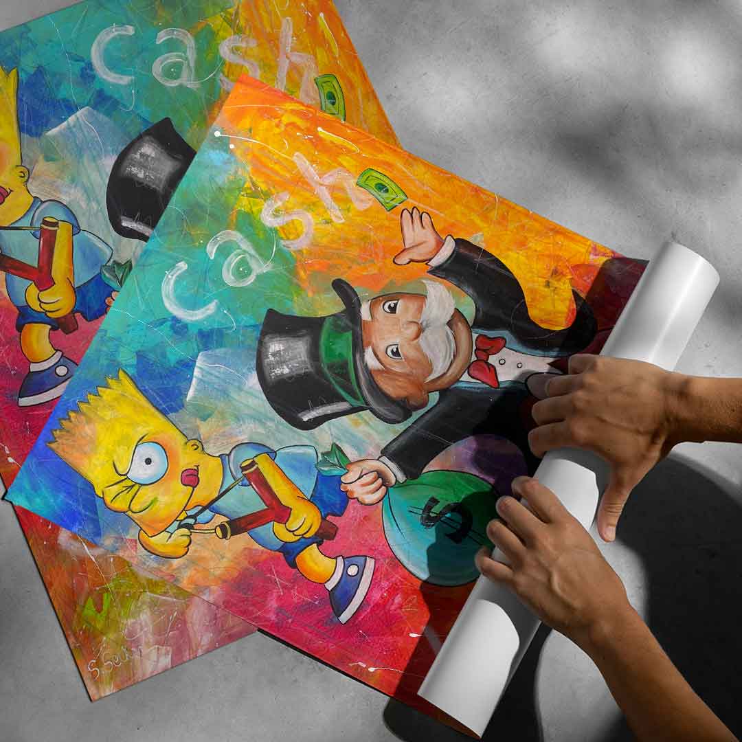 Cash back - poster