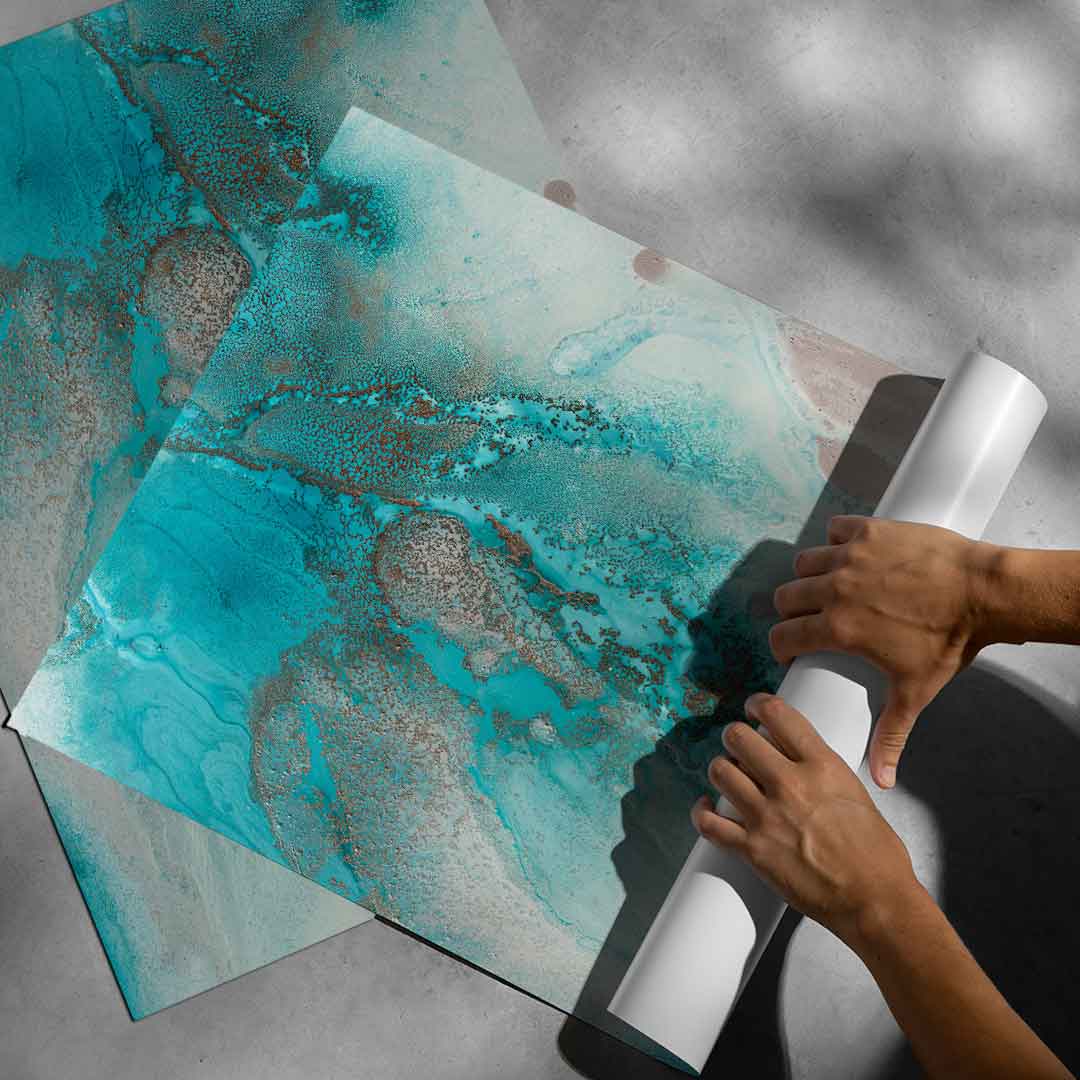 Coral Sea Flow 2 - poster