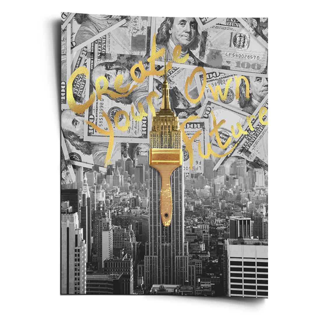 Create your own future - poster