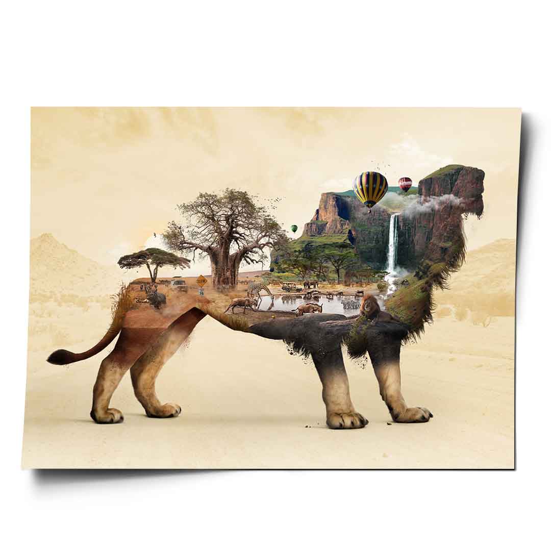The lion life - poster