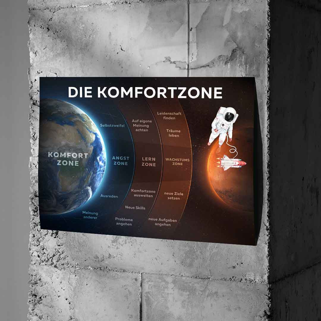 The comfort zone - poster