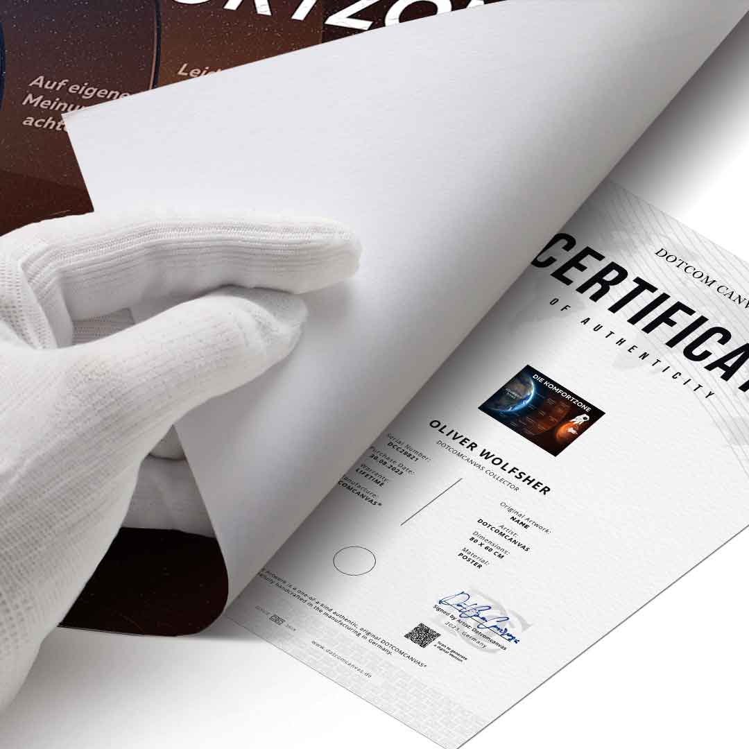 The comfort zone - poster